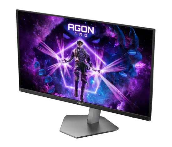 Монитор AOC AG276QKD2, 26.5" QD-OLED, 2560x1440@500Hz, 0.03ms GtG, 1000cd m/2, 1.5M:1, 80M:1 DCR, Adaptive Sync, Low Blue Light, FlickerFree, 5Wx2, Tilt, Height Adjust, Pivot, Swivel, 2xHDMI, DP, USB hub