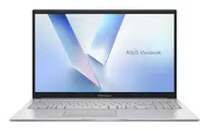 Лаптоп Asus Vivobook X1504MA-BQ221NA, INTEL WCL Core 7, 15.6" FHD,(1920x1080),16GB DDR5 ( 8 GB on BD), SSD 512 GB, No OS, Cool Silver, no adapter