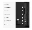 Телевизор Hisense 65" A7S, 4K Ultra HD 3840x2160, QLED, HDR 10+, HLG, Dolby Vision, Dolby Atmos, Smart TV, Light Sensor, WiFi Direct, BT, Anyview Cast, 3xHDMI, 2xUSB, LAN, CI+, DVB-T2/C/S2, Black