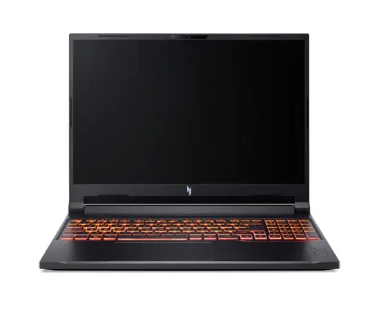 Лаптоп Acer Nitro V16, ANV16-61-R5GE, AMD Ryzen  R7 350 with AI (Up to 5.0GHz, 16MB), 16' WUXGA (1920x1200)IPS, 165Hz, 16GB DDR5 ( 1 slot free), 1024GB NVMe SSD, M.2 (slot free), RTX 4050 6GB GDDR6, MicroSD, FHD Cam&Mic.,WIFI6E+BT, Backlit kbd, No OS, Bla