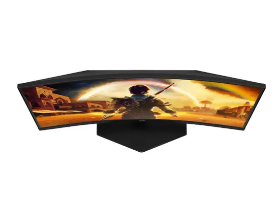 Монитор AOC C27G42E, 27' Curved 1500R, VA, WLED, 1920x1080@180Hz, 1ms GtG, 0.5ms MPRT, 300cd m2, 3000:1, 80M:1 DCR, Adaptive Sync, FlickerFree, Low Blue Light, 2Wx2, Tilt, 2xHDMI, DP