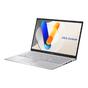 Лаптоп Asus Vivobook X1504VA-BQ2910, Intel 5 120U 1.4 GHz (12MB Cache, up to 5.0 GHz, 10 cores, 12 Threads), 15.6' FHD,(1920x1080),16GB DDR4, SSD 1TB,Backlit Chiclet Keyboard, No OS, Cool Silver