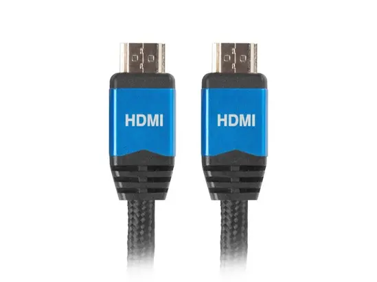 Кабел Lanberg HDMI MM V2.0 cable 3m CU, black premium