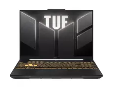 Лаптоп Asus TUF F16 FX607VJR-TU307,INTEL C7 230H,16.0  WUXGA 1920X1200 16:10 , AG,144 Hz16GB DDR5 5600 Mhz(2*8),512 GB M.2 SSD,RTX 3050 6GB GDDR6,Wi-Fi 6(802.11ax),Backlit Chiclet Keyboard 1-Zone RGB, no OS, Mecha Gray
