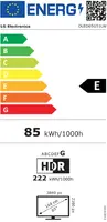 Телевизор LG OLED65G51LW, 65" UHD OLED evo, 4K (3840 x 2160), DVB-C/T2/S2, Full Cinema Screnn, Alpha 11 AI 4K, 120Hz Native (VRR 144Hz), ThinQ AI, HDR10, VRR, NVIDIA G-SYNC, AMD FreeSync, Dolby Vision, Dolby Atmos, Wi-Fi 6, Bluetooth, HDMI, USB, Airplay 2