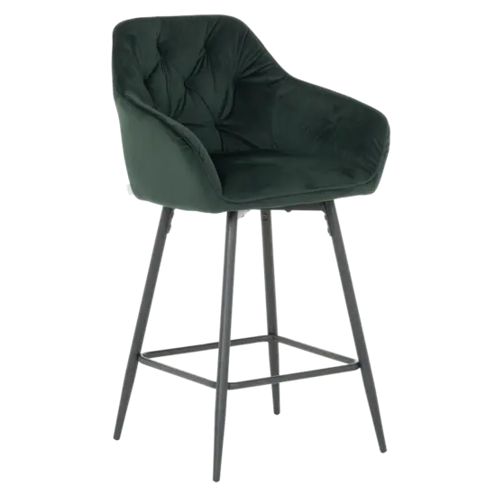 Бар стол АЛЕГ-основата е от праховобоядисан метал