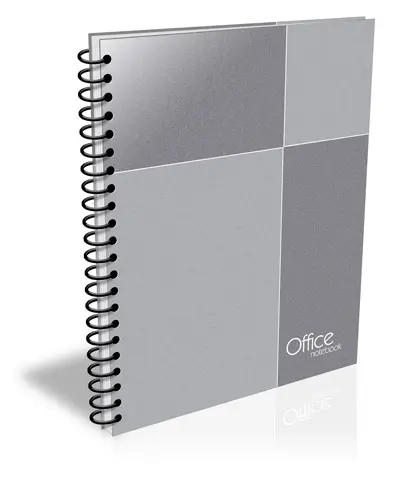Тетрадка спирала А5 Office 100 л 2 теми тв корици