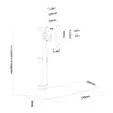Стойка NewStar Flat Screen Desk Mount (stand)