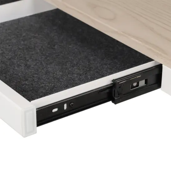 Бюро регулируемо ПЕРГЕ F1- отворено шкафче, празно