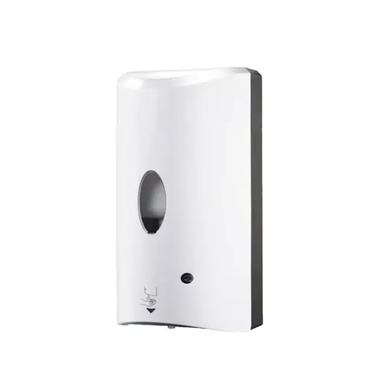 Диспенсър сензорен за дезинфектант на гел 1 л бял