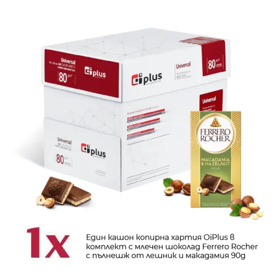 Копирна хартия OIP в КОМПЛЕКТ с шоколад Ferrero Rocher