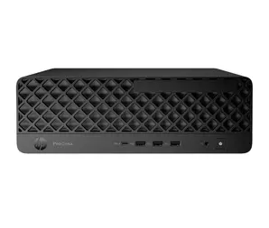 Настолен компютър HP ProDesk 4 SFF G1i AI, Ultra 5 225(up to 4.9Ghz20MB10C), 16GB 5600Mhz 1DIMM, 512GB PCIe SSD, HP 125 Keyboard & HP 125 Mouse, WiFi 6 + BT 5.4, Win 11 Pro, 3Y NBD On Site