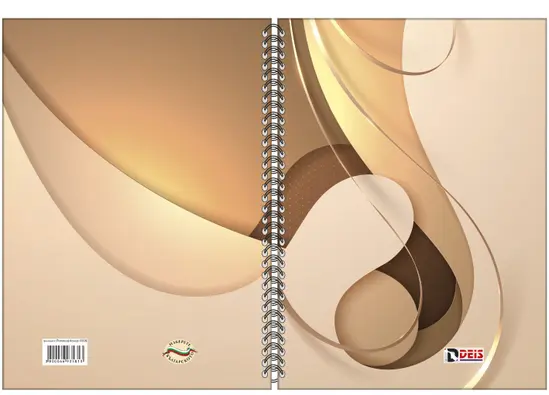 Тетрадка спирала А4 Dies 100 л 2 теми тв корици