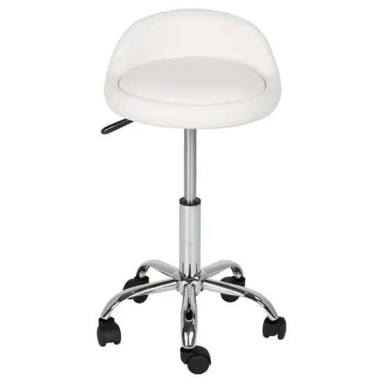 Бар стол МИЛИЦА - бял цвят