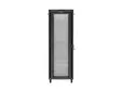 Комуникационен шкаф Lanberg rack cabinet 19' free-standing 47U800X800 (FLAT PACK) with mesh door LCD black