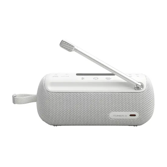 Радио JBL TUNNER3 WHT Portable DABDAB+FM radio with Bluetooth