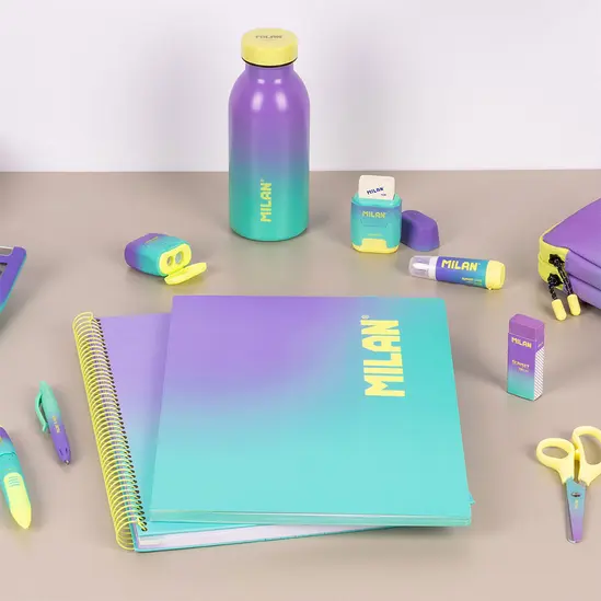 Тетрадка спирала А4 Sunset Milan 80 л 3 броя