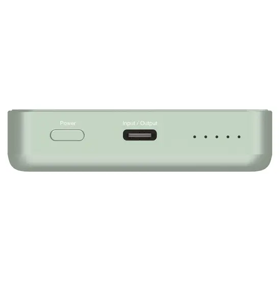 Външна батерия Verbatim Charge 'n' Go Essentials Power Bank Magnetic Wireless 10000mAh Green