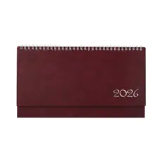 Календар настолен ОЛИМП-цвят бордо