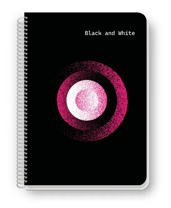 Тетрадка със спирала А4 Exclusive dots 120 л PP корица