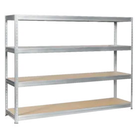 Метален стелаж BTL цинк 177x240x45см 450кг рафт