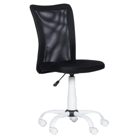 Детски стол ГЕВИ- снимка отстрани, черен