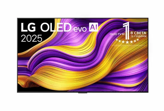 Телевизор LG OLED55G51LW, 55" UHD OLED evo, 4K (3840 x 2160), DVB-C/T2/S2, Full Cinema Screnn, Alpha 11 AI 4K, 120Hz Native (VRR 144Hz), ThinQ AI, HDR10, VRR, NVIDIA G-SYNC, AMD FreeSync, Dolby Vision, Dolby Atmos, Wi-Fi 6, Bluetooth, HDMI, USB, Airplay 2