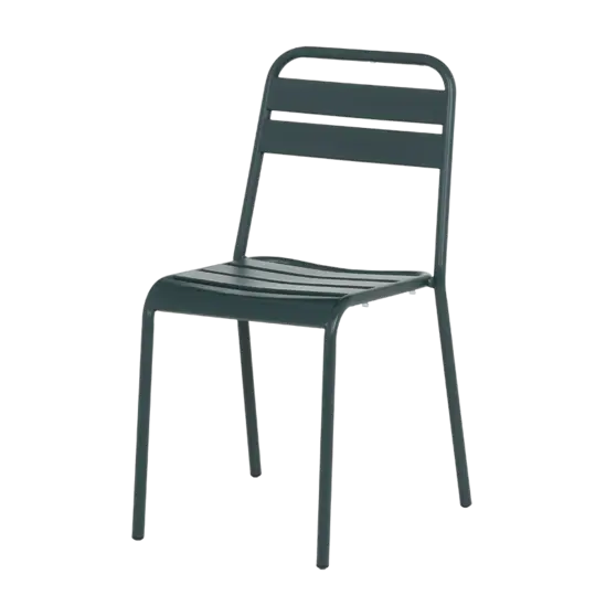 Градински стол ФЛАМБО-снимка отпред, метален