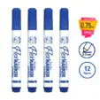 Маркер за бяла дъска FO-WB03 син 4 броя с пиктограми