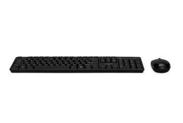 Комплект Acer Combo set AAK410 Keyboard & Mouse , Wireless, USB, Standard, Black, No Cyrillic