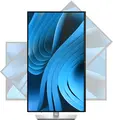Монитор Dell P2725D, 27" WQHD LED, IPS Anti-Glare, 5ms, 100 Hz, 1500:1, 350 cd/m2, 2560x1440, 99% sRGB, USB-C, 3x USB 5Gbps Type-A, HDMI, Display Port, Height Adjustable, Pivot, Swivel, Tilt, Black