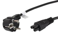 Кабел Lanberg CEE 7/7 (MICKEY) -> IEC 320 C5 power cord 1.8m VDE, black