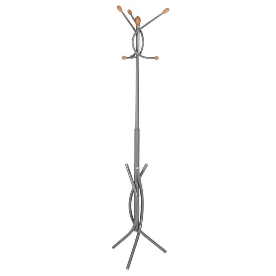 Закачалка за дрехи AMOR- сива, снимка отпред