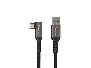 Кабел Genesis Cable USB-C(M)-USB-A(M) 3.1 GEN 1, 5GBS PD15W VR, 3m, Black