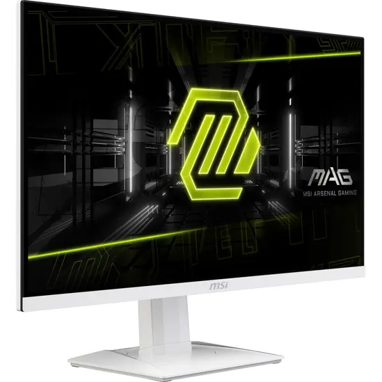 Монитор MSI MAG 274QRFW X32 Gaming Monitor, 27", 0.5ms, 320Hz Rapid IPS, 2560x1440, G-SYNC, AMD FreeSync Premium, AI Vision, Console Mode, HDR400, 300nits AG, 1.07B, 1000:1, 100M:1, DP(1.4a), 2xHDMI(2.1), Headphone out, Pivot, Heigh Adj., VESA 100, White,