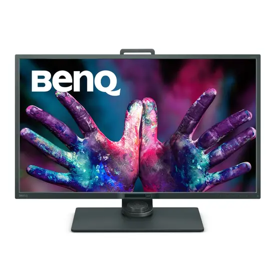 Монитор BenQ PD3205U 32' IPS 4ms 3840x2160 4K, DesignVue Designer Mon, 100% sRGB, PIPPBP, CADCAM, Disp Pilot, Flicker-free, LBL, 1000:1, 20M:1 DCR, 10 Bit, 250 cdm2, HDMIx2, DP, miniDP, USB Hub, PIPPBP, KVM, Card RW, Sp.2x5W, HAdj., Swivel, Pivot,Til