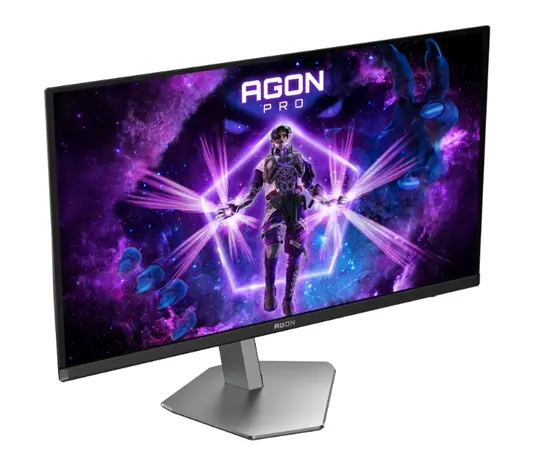 Монитор AOC AG276QKD2, 26.5" QD-OLED, 2560x1440@500Hz, 0.03ms GtG, 1000cd m/2, 1.5M:1, 80M:1 DCR, Adaptive Sync, Low Blue Light, FlickerFree, 5Wx2, Tilt, Height Adjust, Pivot, Swivel, 2xHDMI, DP, USB hub