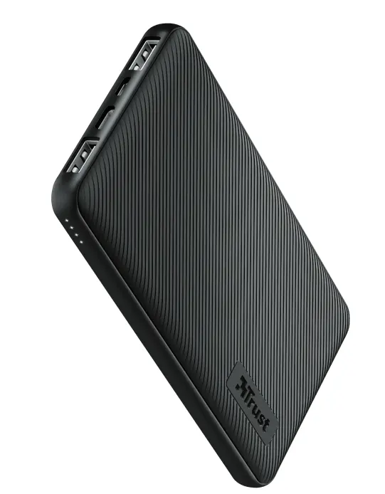 Външна батерия TRUST Primo Fast Ultra-thin Powerbank 10000 mAh