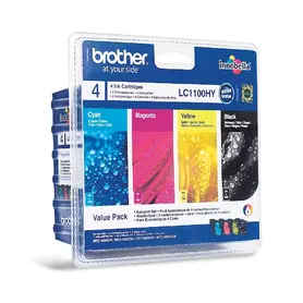 Консуматив Brother LC-1100HY BK/C/M/Y VALUE BP Ink Cartridge High Yield Set