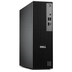 Настолен компютър Dell Pro Slim QCS1250, Intel Core Ultra 5 235 (13 TOPS NPU, 14 cores, up to 5.0GHz), 16GB: 1 x 16GB, DDR5, up to 5600 MTs, 512GB SSD, Integrated Graphics, Wi-Fi 6E, Bulgarian Keyboard&Mouse, 180W, Win 11 Pro, 3Y PS