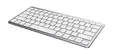 Клавиатура TRUST Basics Bluetooth Keyboard US