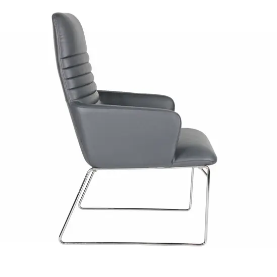 Посетителски стол РУСЧУК VNT 06- еко кожа