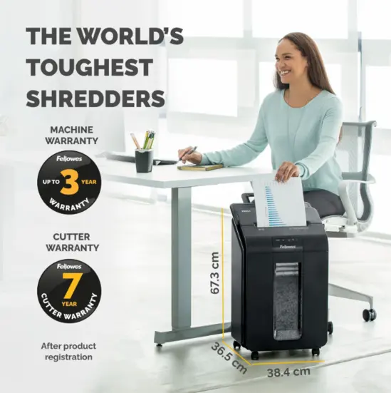 Шредер Fellowes Automax Micro Cut 100M