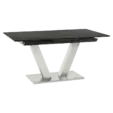 Трапезна маса ДАРИН разтегателна- черен плот