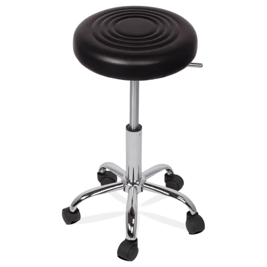 Бар стол ЯНЕ- черен цвят седалка