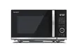 Микровълнова печка Sharp YC-QG204AE-B, Semi Digital, Flatbed,  Built-in microwave grill, Grill Power: 1000W, Plastic and GlassPainted, 20l, 800 W, Housing Material MicrowaveSteel, LED Display White, Timer & Clock function, Child lock, Defrost, Cabinet Co
