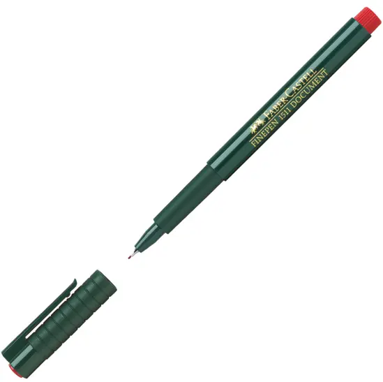Тънкописец Faber-Castell 1511 червен