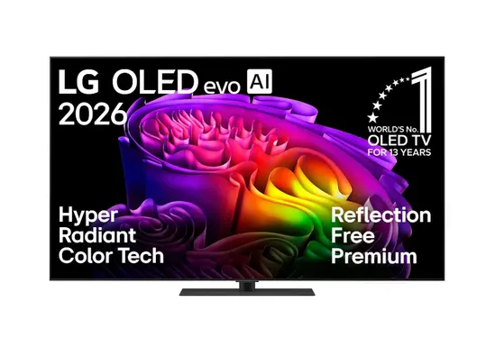 Телевизор LG OLED65G63LS, 65" UHD OLED evo, 4K (3840 x 2160), DVB-C/T2/S2, Full Cinema Screnn, Alpha 11 AI 4K, 120Hz Native (VRR 165Hz), ThinQ AI, HDR10, VRR, NVIDIA G-SYNC, AMD FreeSync, Dolby Vision, Dolby Atmos, Wi-Fi 6E, Bluetooth, HDMI, USB, Airplay 