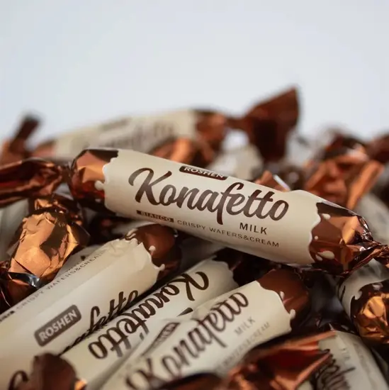Пурички Roshen konafetto вафлени 1 кг