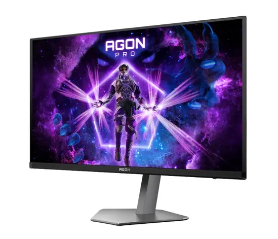 Монитор AOC AG276QKD2, 26.5" QD-OLED, 2560x1440@500Hz, 0.03ms GtG, 1000cd m/2, 1.5M:1, 80M:1 DCR, Adaptive Sync, Low Blue Light, FlickerFree, 5Wx2, Tilt, Height Adjust, Pivot, Swivel, 2xHDMI, DP, USB hub